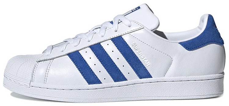 Adidas Superstar White Blue for sale | eBay