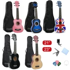 21"/23" Soprano Beginners Ukulele Guitar with Felt Pick & Spare Strings