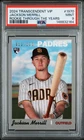 2024 TOPPS TRANSCENDENT COLLECTION #1970 JACKSON MERRILL ROOKIE RC 12/100 PSA 9
