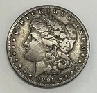 1891-CC Carson City Morgan Silver Dollar Fine Details