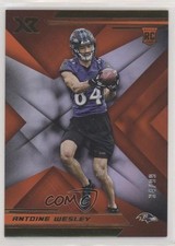 2019 Panini XR Rookies Orange 34/99 Antoine Wesley #166 03xg