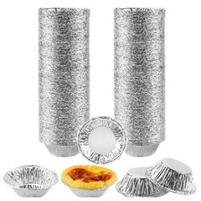 Aluminium Pastel De Nata Förmchen 7x2,5x4cm Set 200 Stück Backformen
