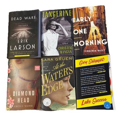 Uncorrected Proof ARC Lot of 6 Dead Wake, At the Water s Edge + More