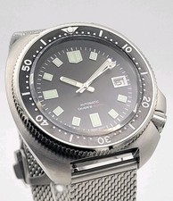 Orologio Uomo Personalizzato Automatico 'Willard' Tartaruga Nero Subacqueo Giappone NH35 SEIKO TMI.