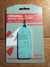 Aviationtag - Windrose - Airbus A330 - UR-WRQ - Grün