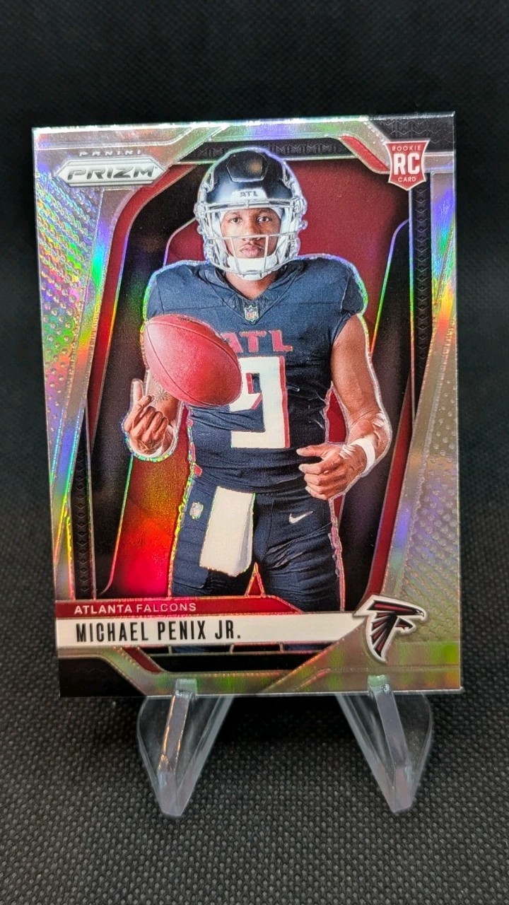 2024 Prizm #31 Michael Penix Jr. Rookie Variation Silver Atlanta Falcons RC