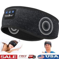 Bluetooth Sports Headband Wireless Headphones W/ HD Sound Sleep Yoga Travel New