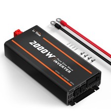 Refurbished LiTime 2000W Pure Sine Wave Inverter 12V DC to 120V AC for RV Camper
