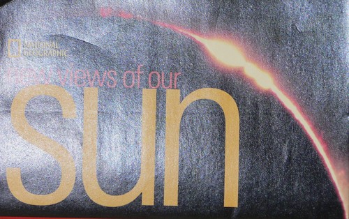 2004 National Geographic Poster: New Views of Our Sun (d)