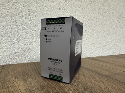 Microsens-MS700456-DIN Schienenmontage Netzteil 115/230V 48VDC 120W