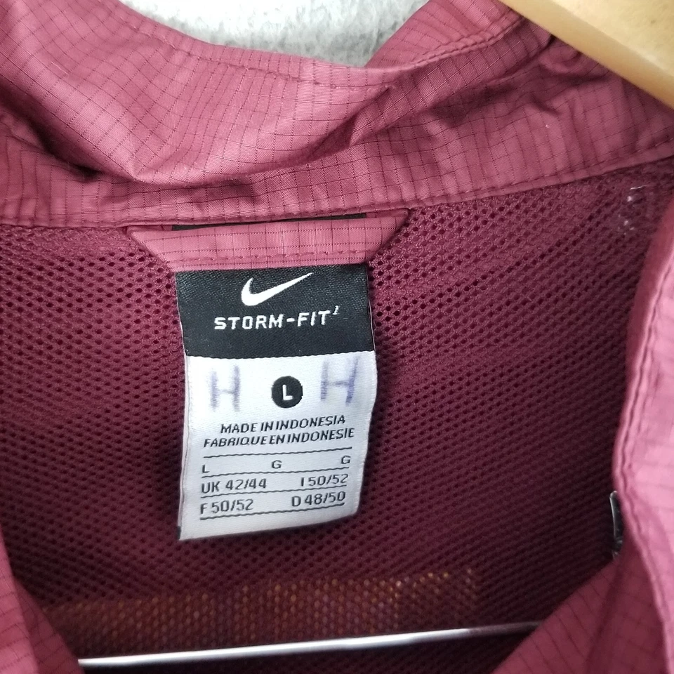 Nike Arizona State Fencing Jacket Men Large Team Issue Storm fit Devil Rain Coat - Image 4 of 4