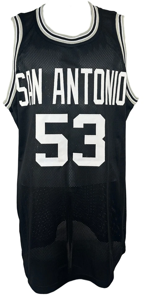 Camiseta firmada autografiada con inscripción de Artis Gilmore NBA San Antonio Spurs certificado de autenticidad JSA Foto 3 de 4