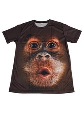 Herren-Freizeit Sport 3D Druck T-Shirt Tops Kurzarm Grafik Tee Bluse