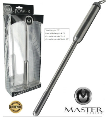 Master Series Power Exchange Stainless Steel Vibrating Sound Wand MEDIUM  CBT Men | eBay