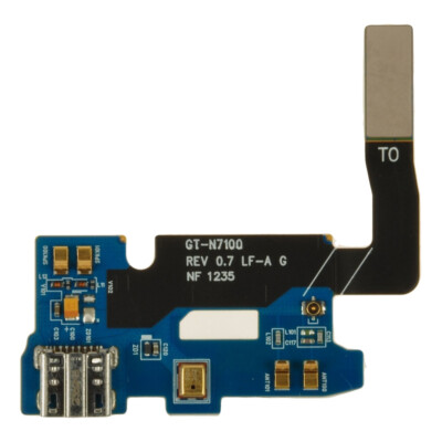 Charge Port with Flex Cable for Samsung N7100 Galaxy Note II Rev 0.7  Connection