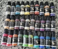 Scale 75 Scale Color, Acrylic Paints, Total of 30, 17ml Bottles, Lot #3