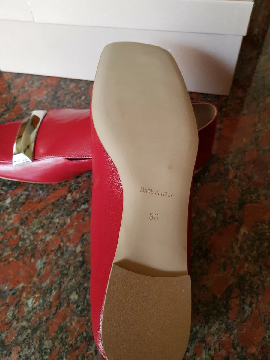 Scarpe rosse pelle cheap