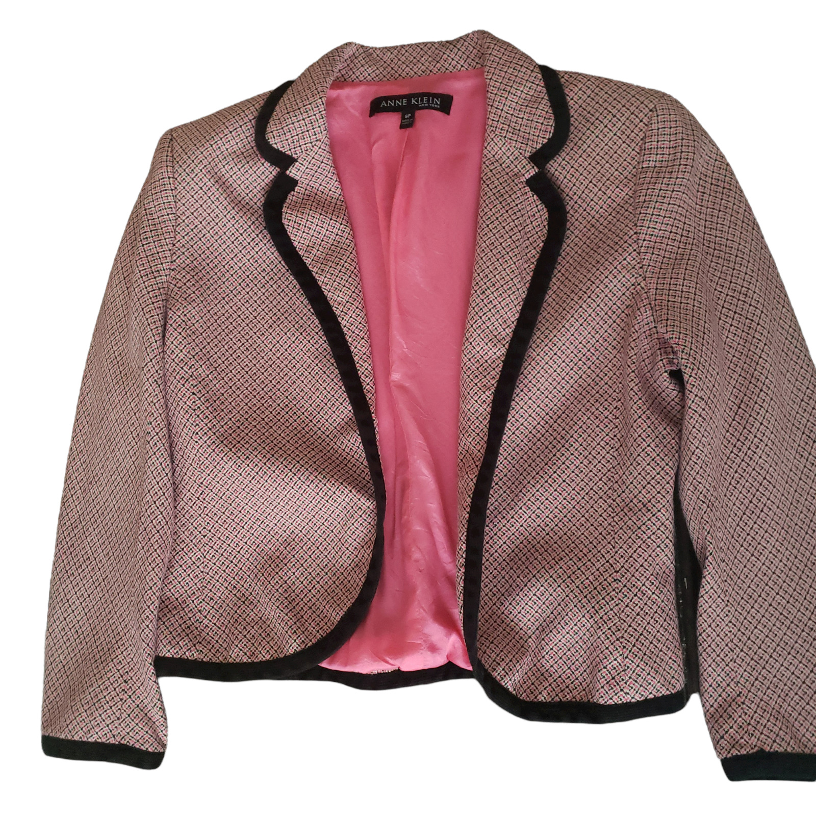 Anne Klein Casual Suit Jacket - Pink and Black - … - image 1