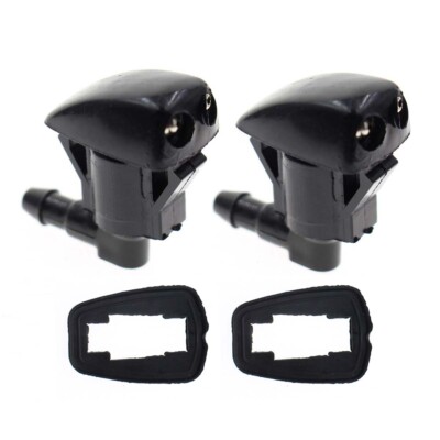 2pcs New Windshield Wiper Washer Nozzle Spray Jet For GMC Acadia Saturn Outlook