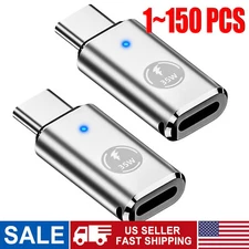 35W USB-C Male to iOS Female Adapter + lanyard For iPhone 15 Pro Max 15 Plus lot