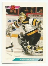 ANDY MOOG 1992-93 BOWMAN CARD NM-MT+ CONDITION BOSTON BRUINS