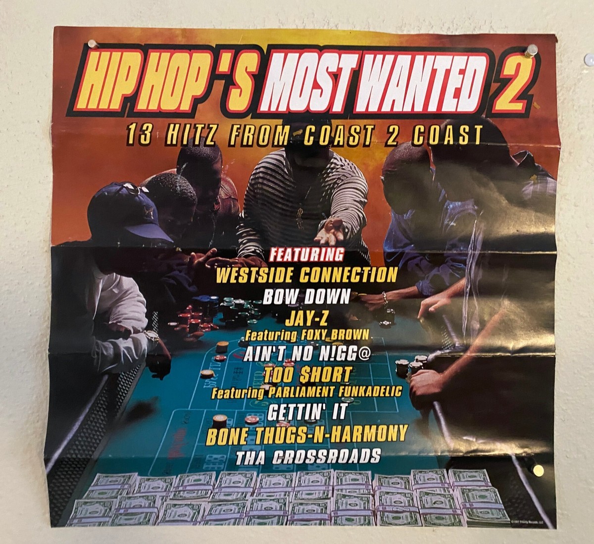 Poster: Hip Hop's Most Wanted 2: Jay-Z, Bone Thugs-N-Harmony rap