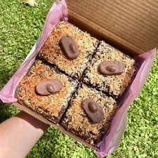 Coconut Fudgy Brownie, 8x8 made from scratch ...