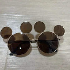 Tokyo Disney Resort Mickey Mouse Sunglasses Black Edge Japan limited