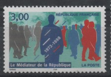 FRANCE 1998: N°3148 25è ANNIVERSAIRE FONCTION MÉDIATEUR  RÉPUBLIQUE - NEUF**LUXE