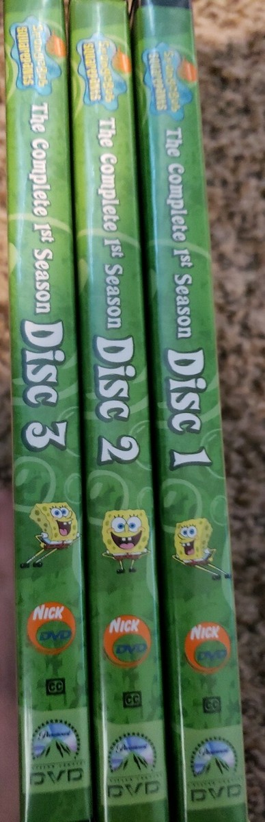 Spongebob Squarepants The Complete 1st Season DVD | eBay