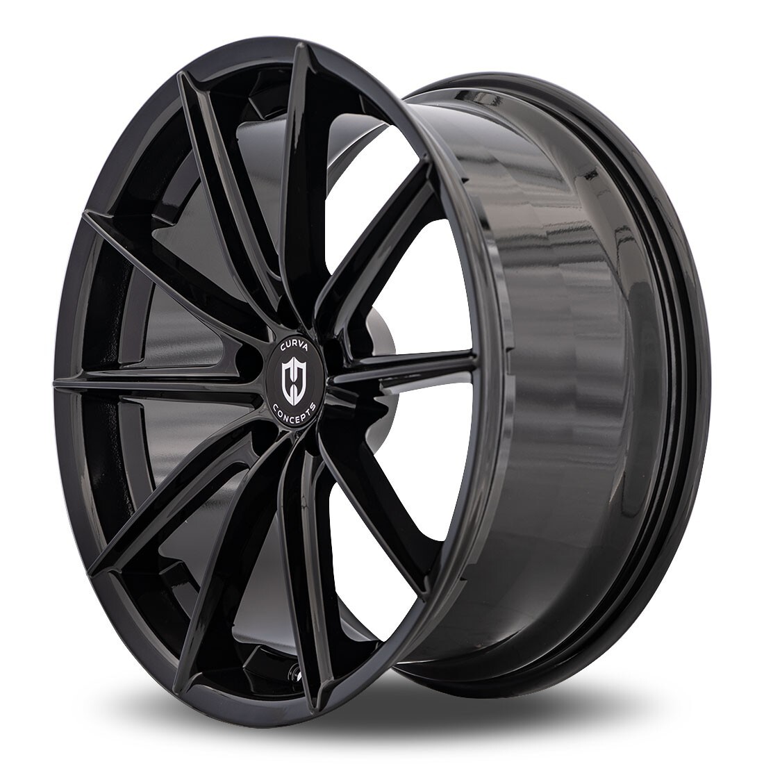 22" Curva C46 Black Wheels for Porsche Panamera Cayenne Bentley Mulsanne