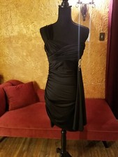 Beautiful, Elegant, Super Sexy Custom Made Black Evening Gown 