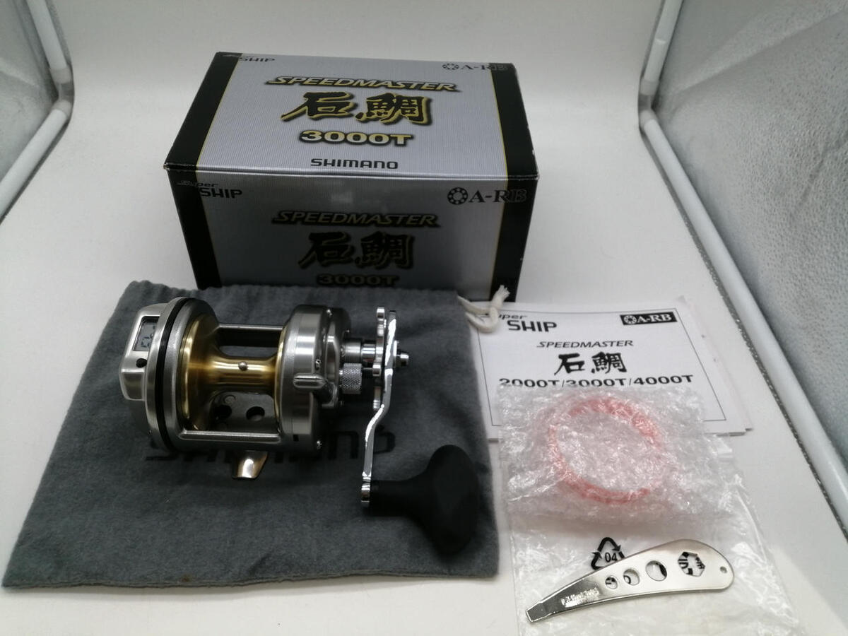 Shimano Speedmaster Stone Sea Bream 3000T Double Shaft Reel Shimano Speedmaster Stone Sea Bream 3000T Double Shaft Reel