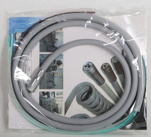 10X Cable Hose Tube Connector 6 Hole For Dental Fiber Optic Handpiece - Picture 3 of 12