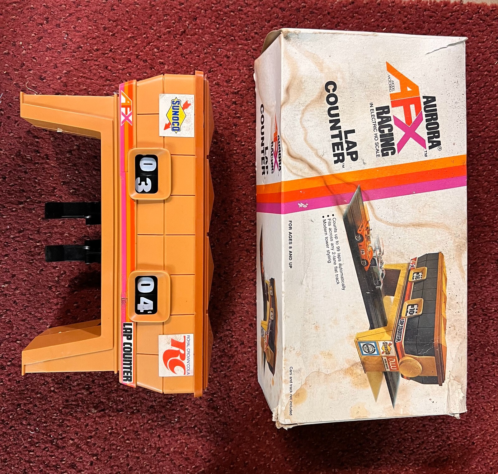 Vintage HO and AFX Slot Car track cars and accessories Lot eBay