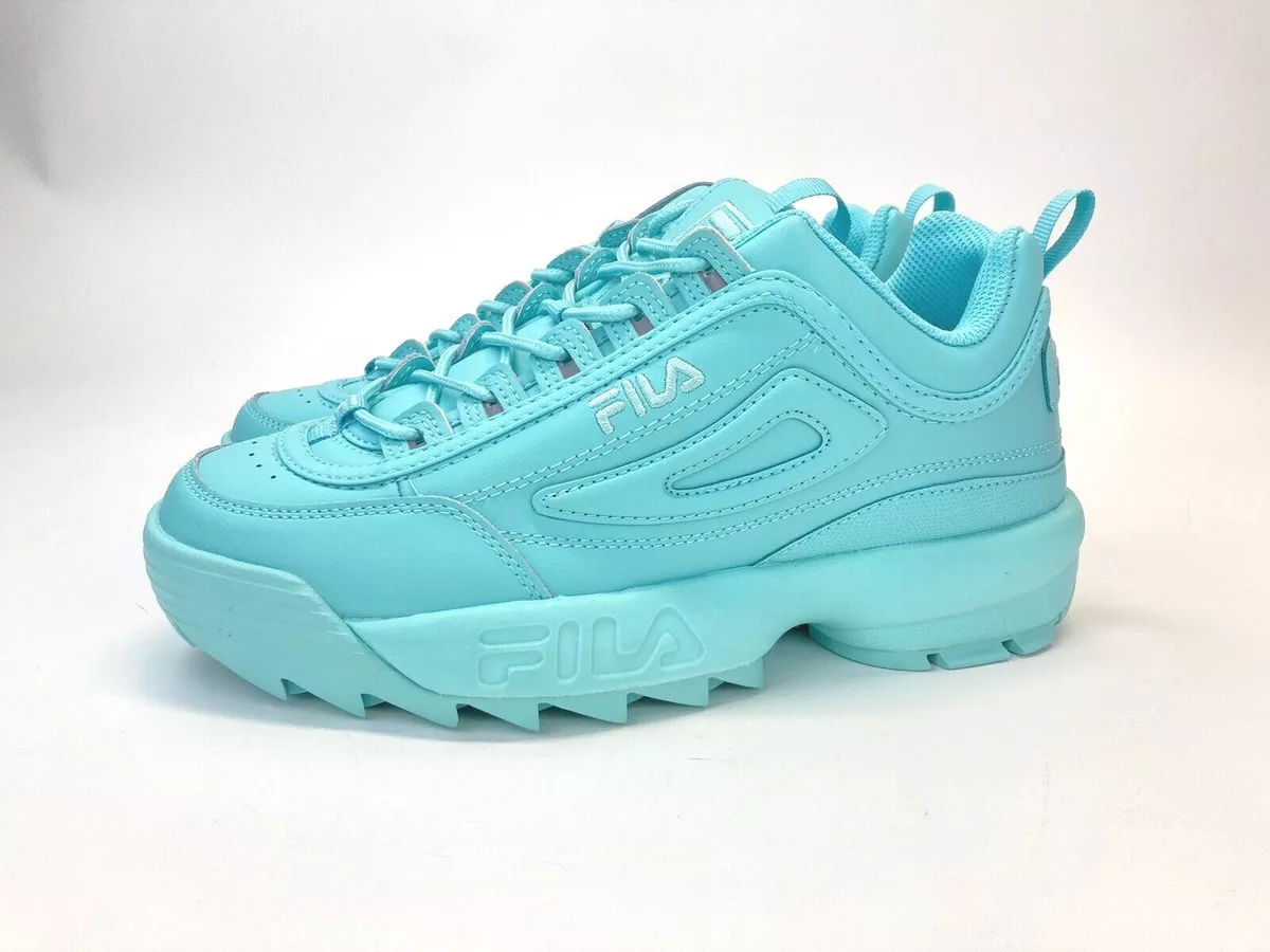 Op Stedord ukendt FILA Disruptor II 2 Women&#039;s Shoes Sneakers Aruba Blue Turquoise  5XM01763-401 | eBay