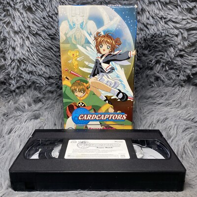 Cardcaptors Power Match VHS Tape 2000 Anime Manga Clamp Madhouse Episodes Vol 2