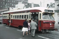 TTC 4463 (PCC) a DANFORTH BLOOR car on Bloor 5 x 7 Photo