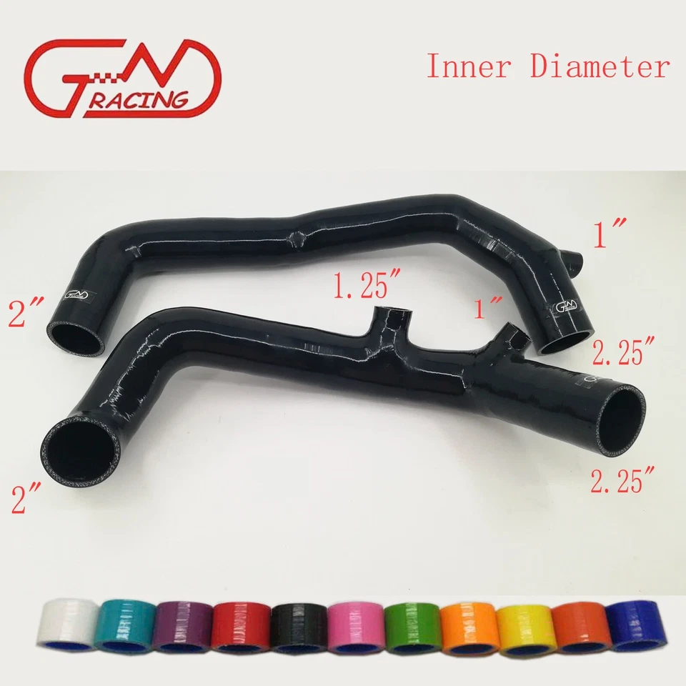 Kit de manguera de admisión de silicona 2" Fit BMW N54 135i 135is 335i 535xi Z4 3,0L Foto 2 de 4