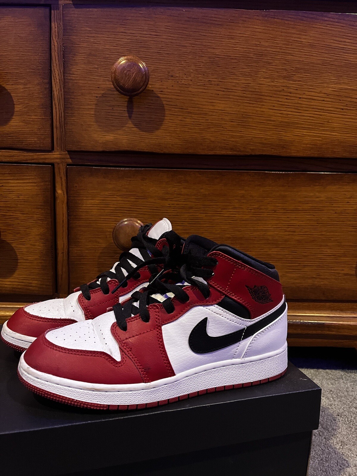 Jordan 1 Mid Chicago for Sale 