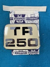 Triumph Tr 250 1967 68 Stanpart Bonnet Badge New Old Stock In Stanpart Bag. Triumph Tr 250 1967 68 Stanpart Bonnet Badge New Old Stock In Stanpart Bag.