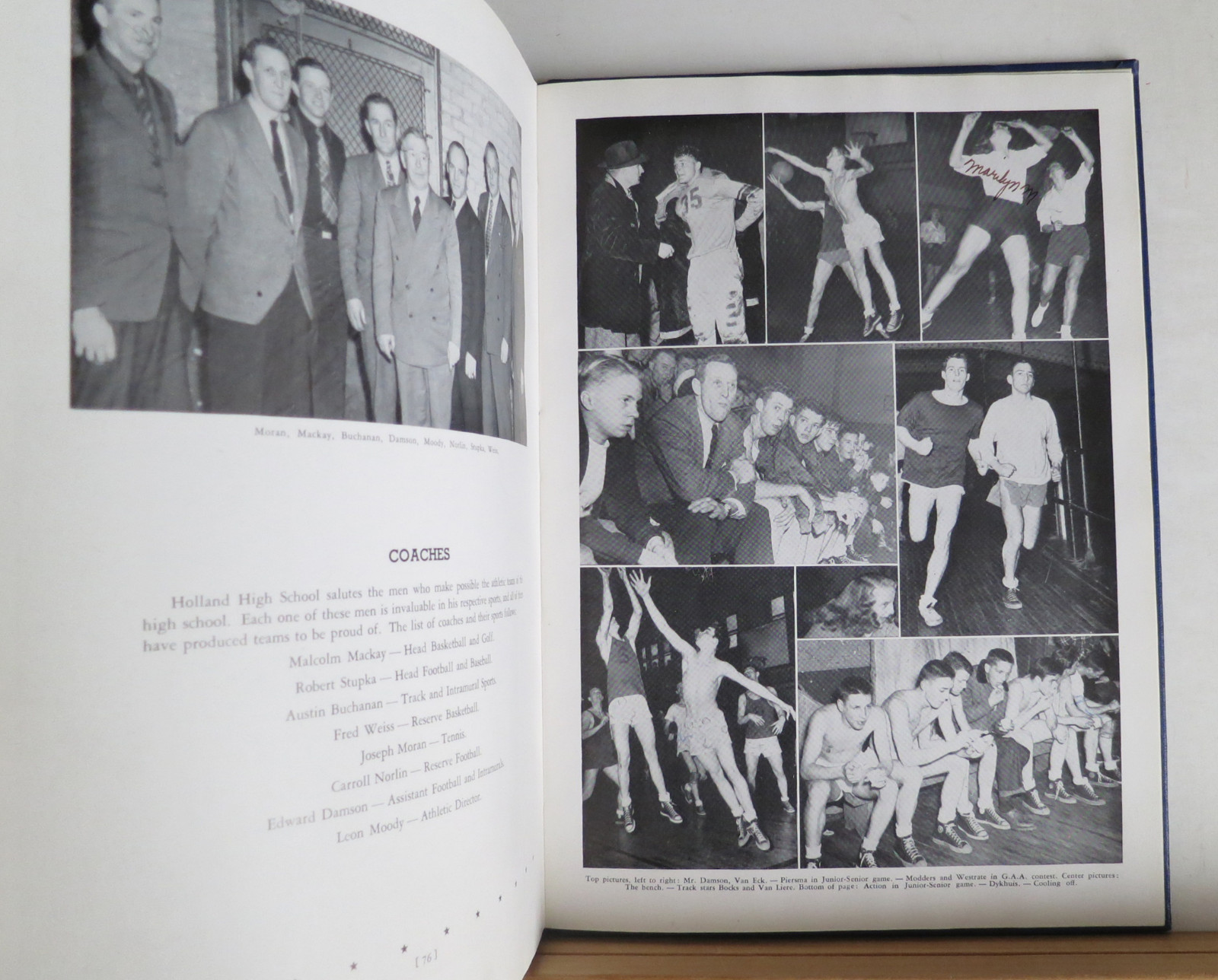 1948 Holland High School Yearbook Boomerang Michigan MI Annual eBay