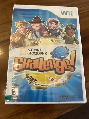 National Geographic Challenge (Nintendo Wii, 2011) New Sealed