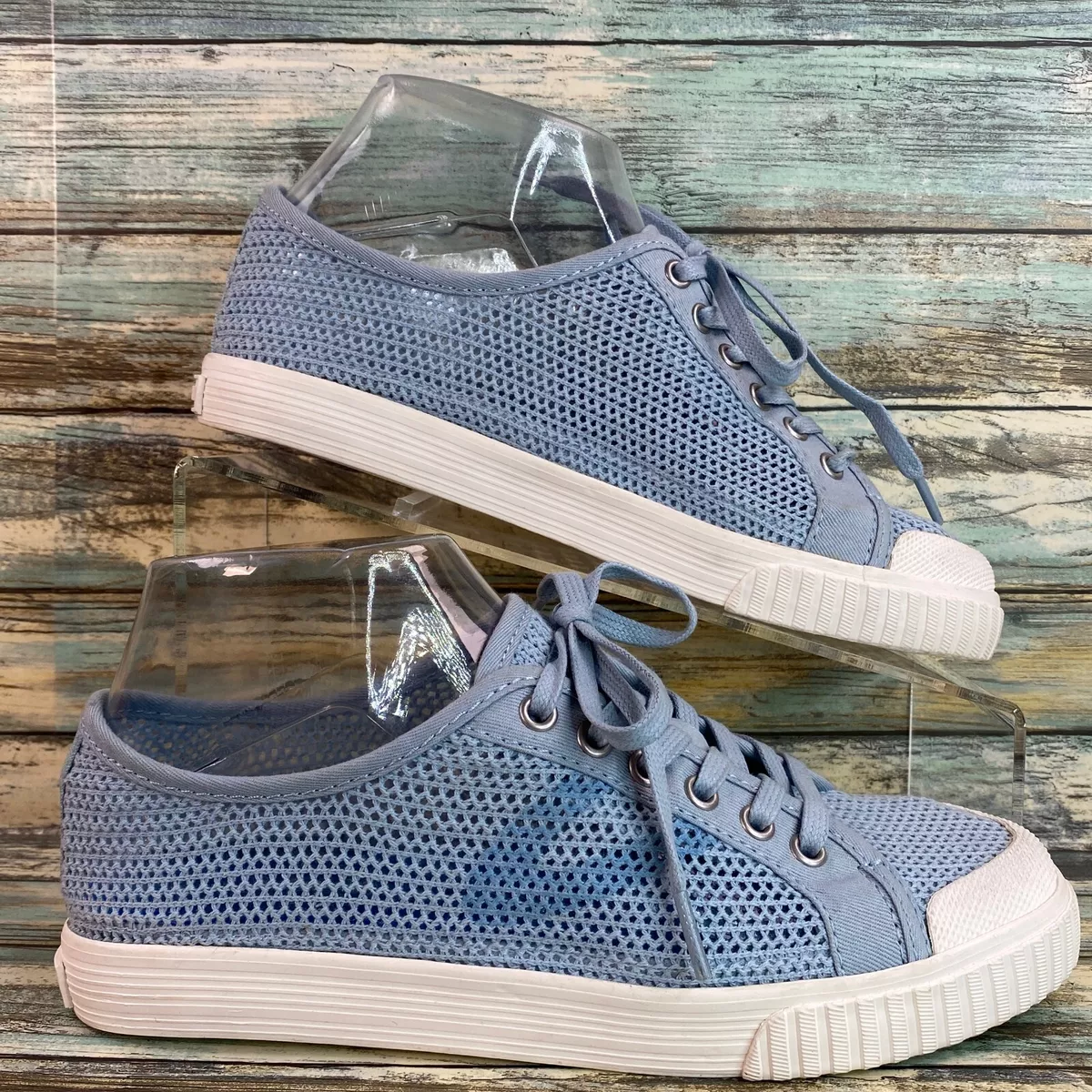 Tretorn Womens Sneakers Size 6M Tournet Blue Fabric Tennis Shoes