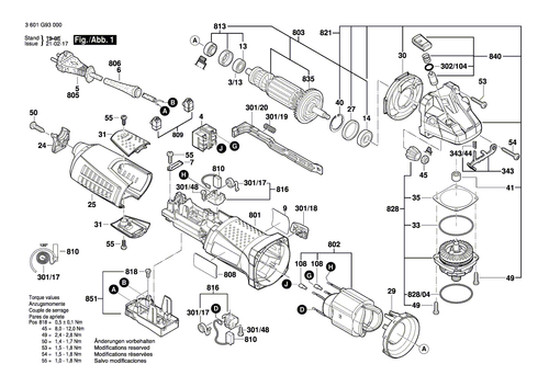 New Bosch 1607000V37 Carbon-Brush Set - Picture 2 of 3