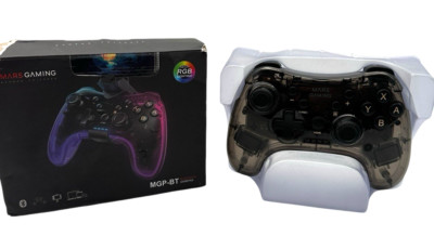 Mars Gaming MGP BT Controller Bluetooth 5.0 RGB Neon , PlayStation 4 5, Handy