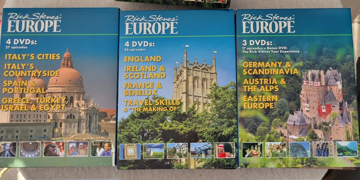 Rick Steve's Europe 2000-2007: All 70 Shows (DVD, 2007, 12-Disc