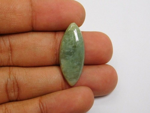 21.80Cts Vert Naturel Seraphinite Paire Déguisement Cabochon Desseré