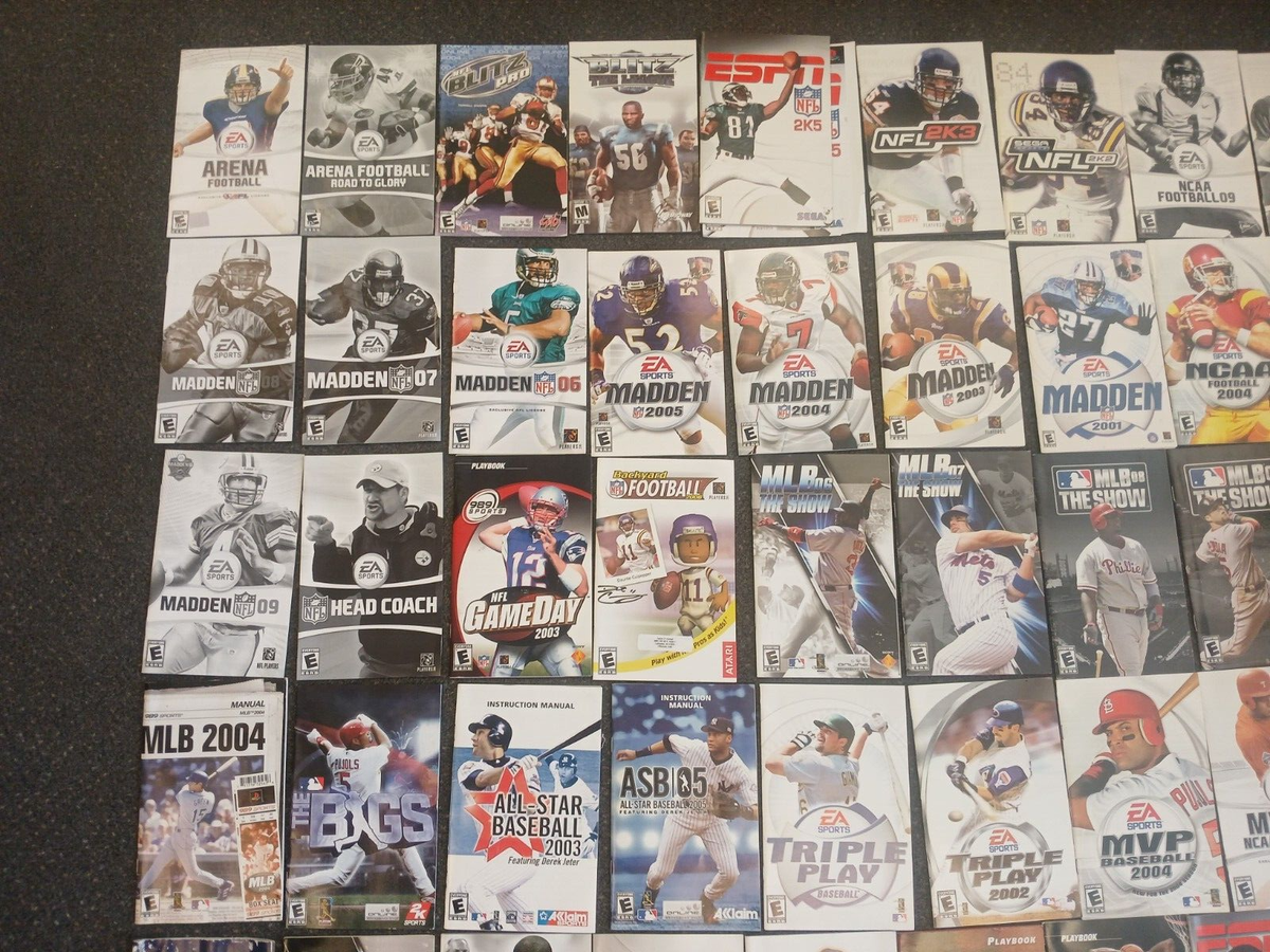 100 Assorted Manual Lot (Sony PlayStation 2) PS2 #1 | eBay