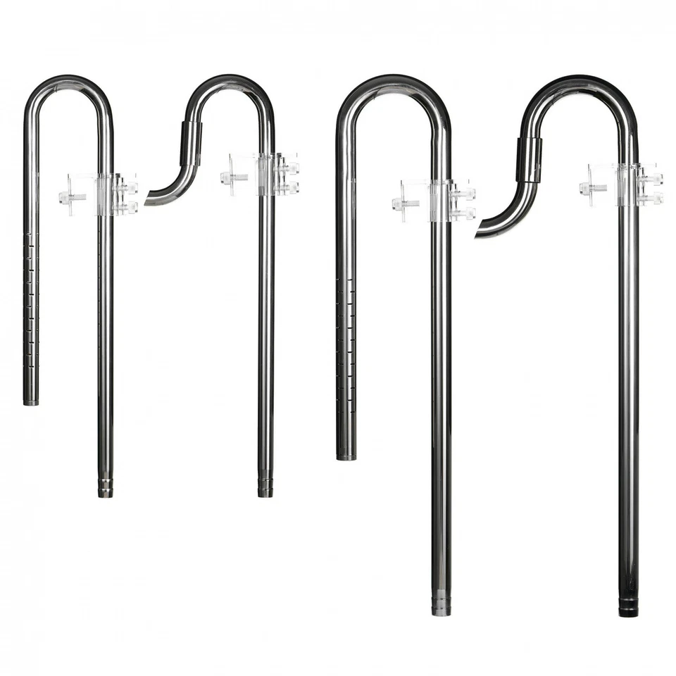 USCAPE - Edelstahl Inflow & Outflow Set Aquarium Filter Zubehör Einlauf Auslauf